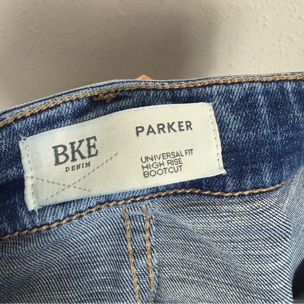 BKE Parker High Rise Bootcut Denim Jean Sz 25 - Picture 8 of 9